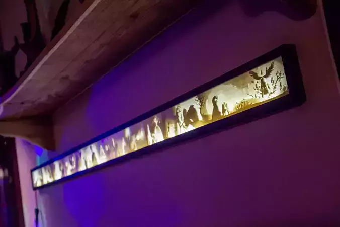 The Tale of the Three Brothers - Harry Potter - lithophane 3D print model