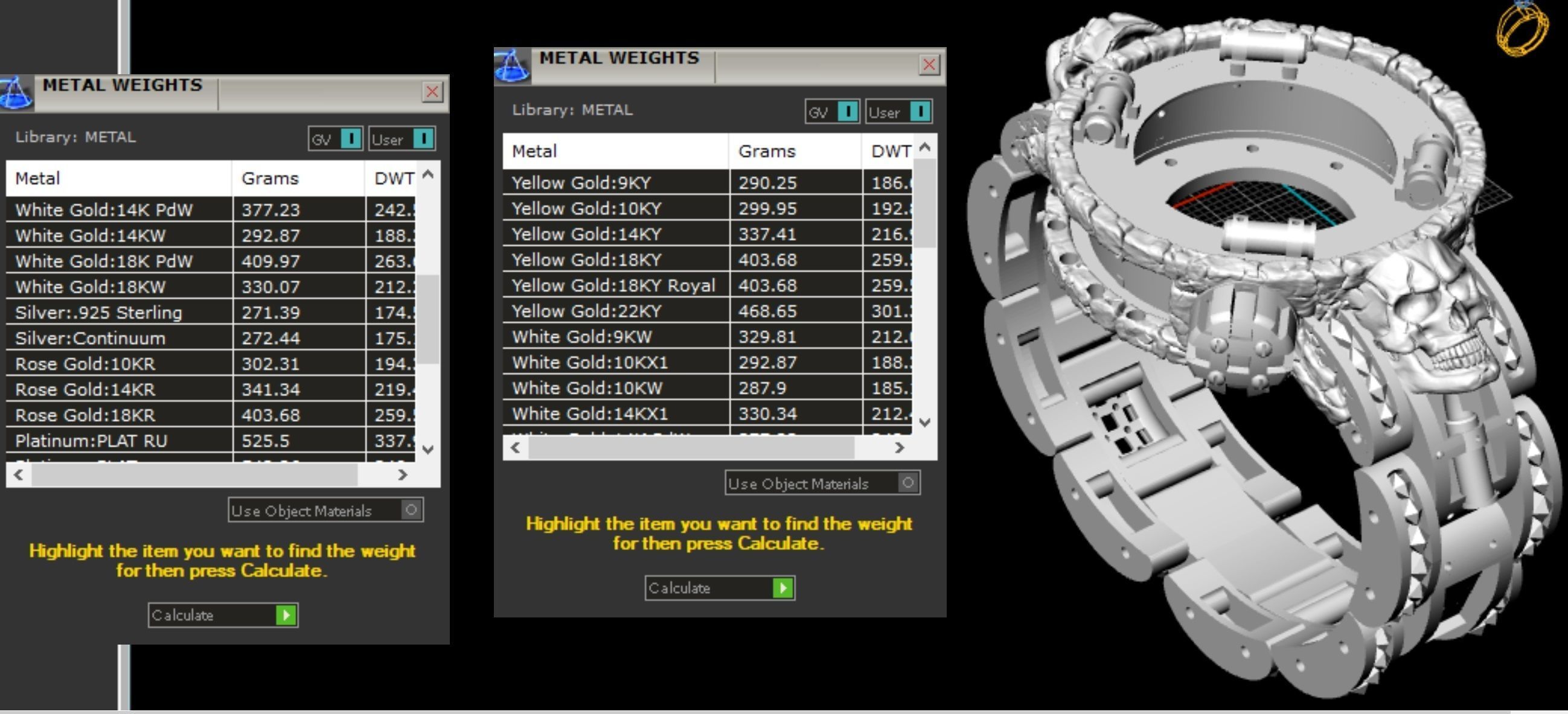 Exclusive clock with skeletons in prison 3D print model_6