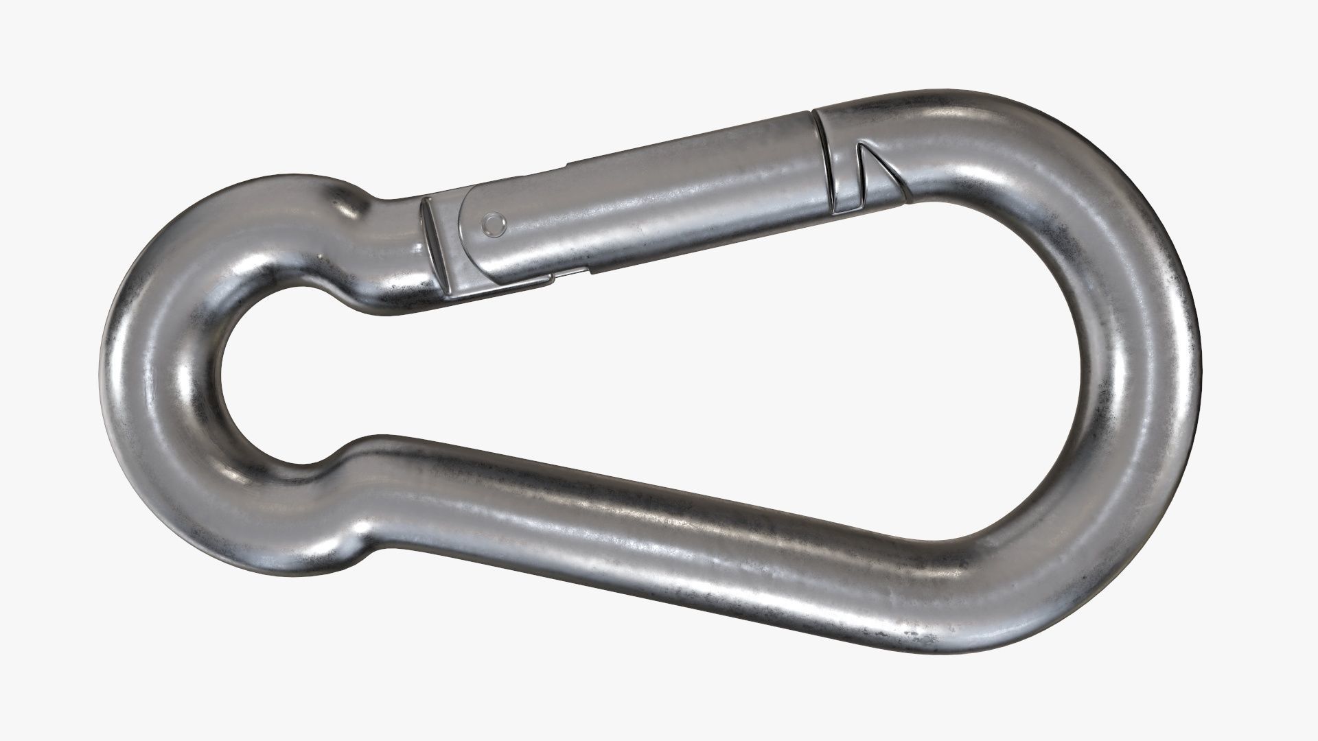 Snap hook carbine 3D model_1