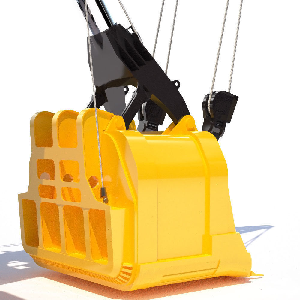 Rope Shovel Cat 7495HF 3D model_20