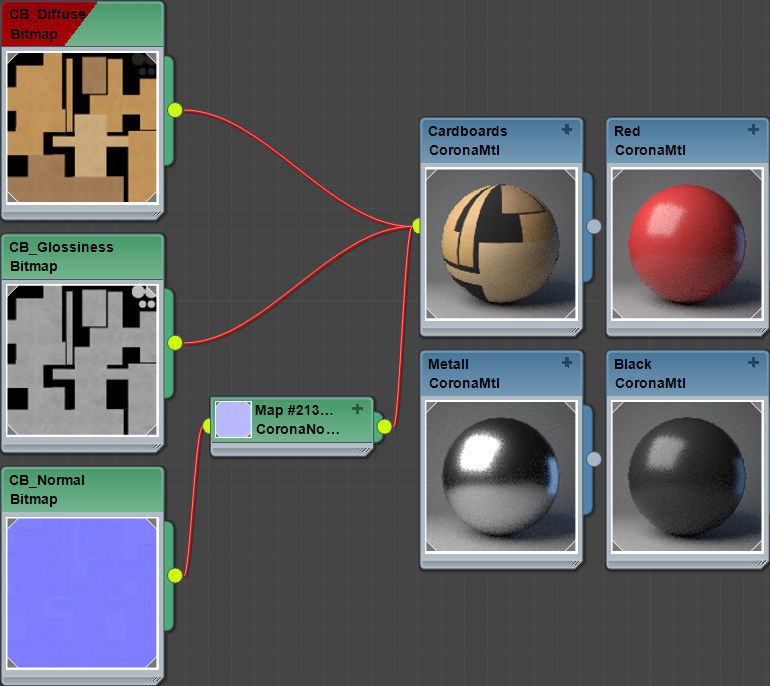 Shopping Cart with Boxes 3D model_9