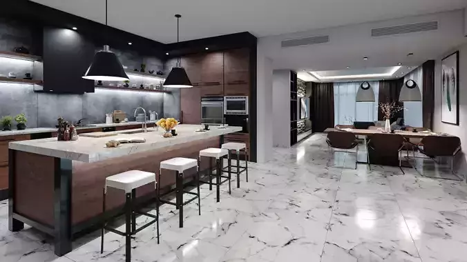 Scene 8 Archinteriors vol 56 3D model