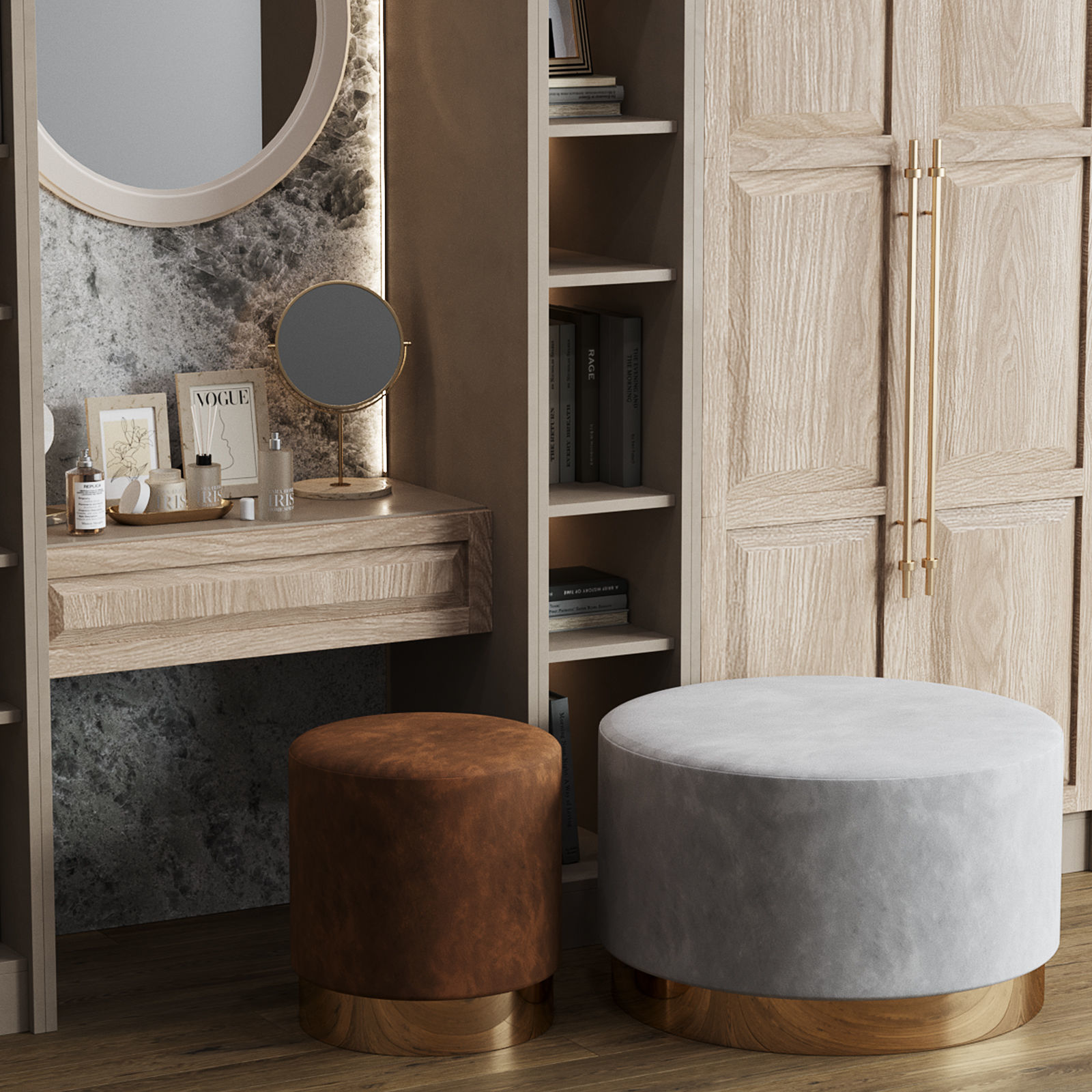 Hallway Composition with Zara Home decor 3D model | CGTrader