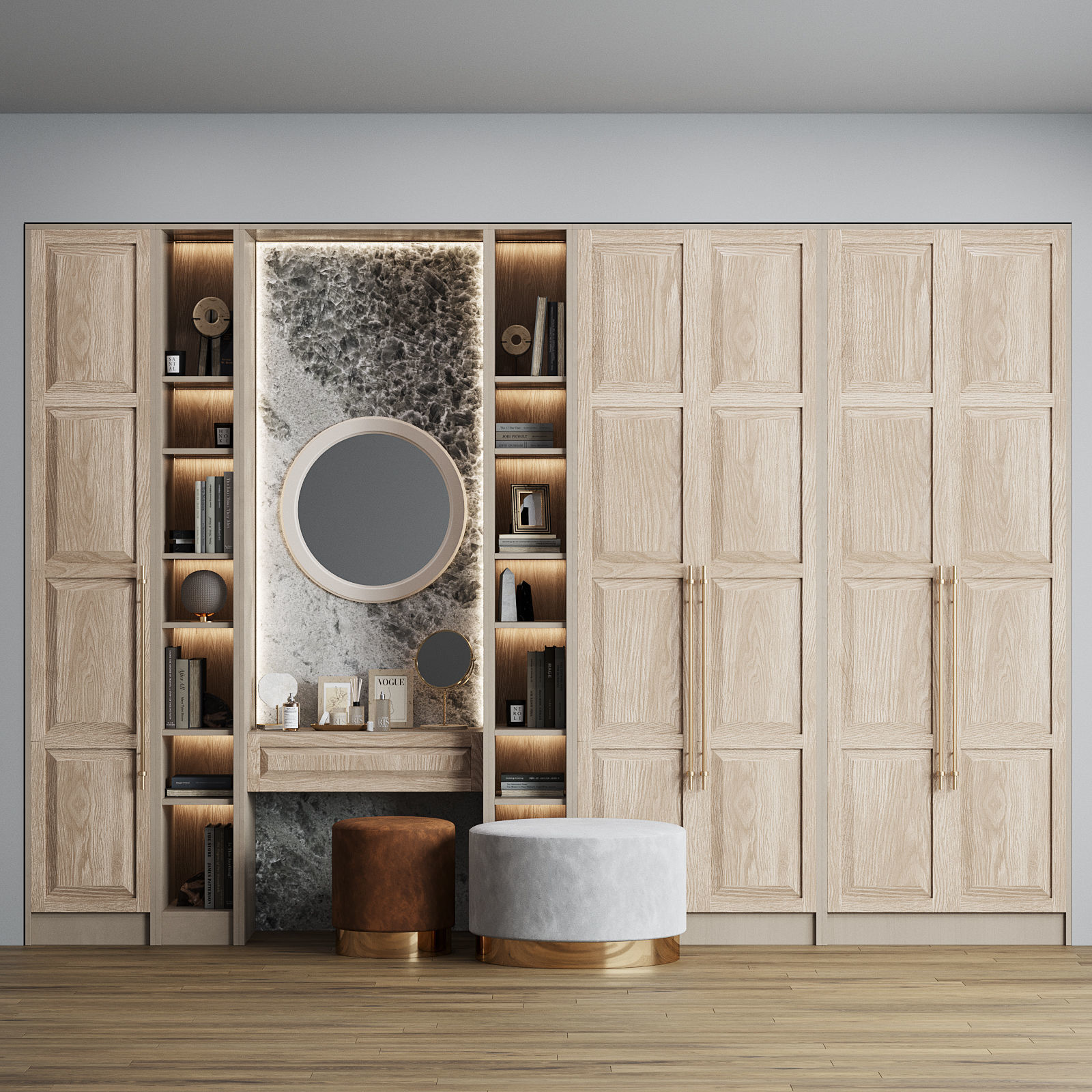 Hallway Composition with Zara Home decor 3D model | CGTrader