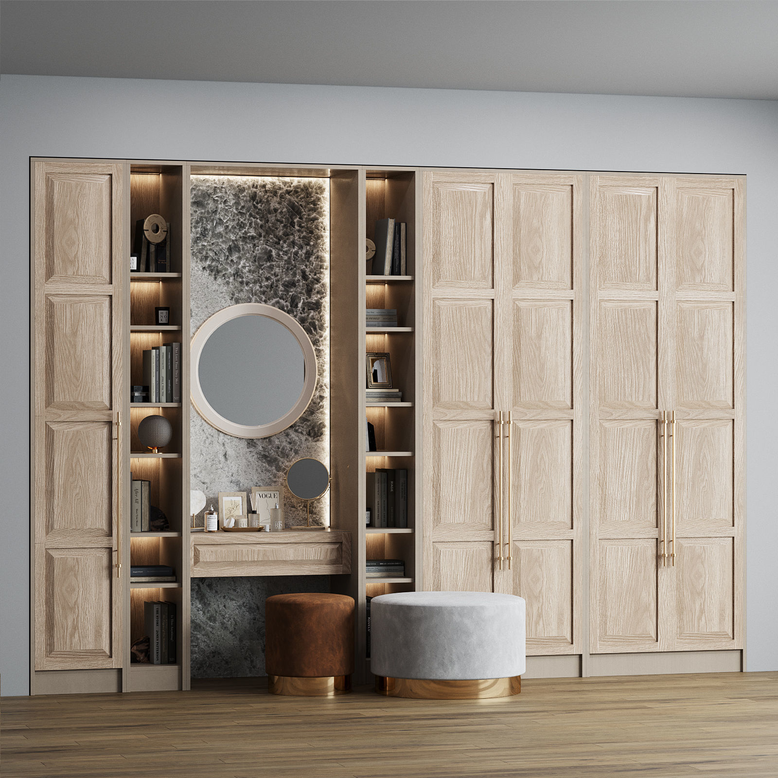 Hallway Composition with Zara Home decor 3D model | CGTrader