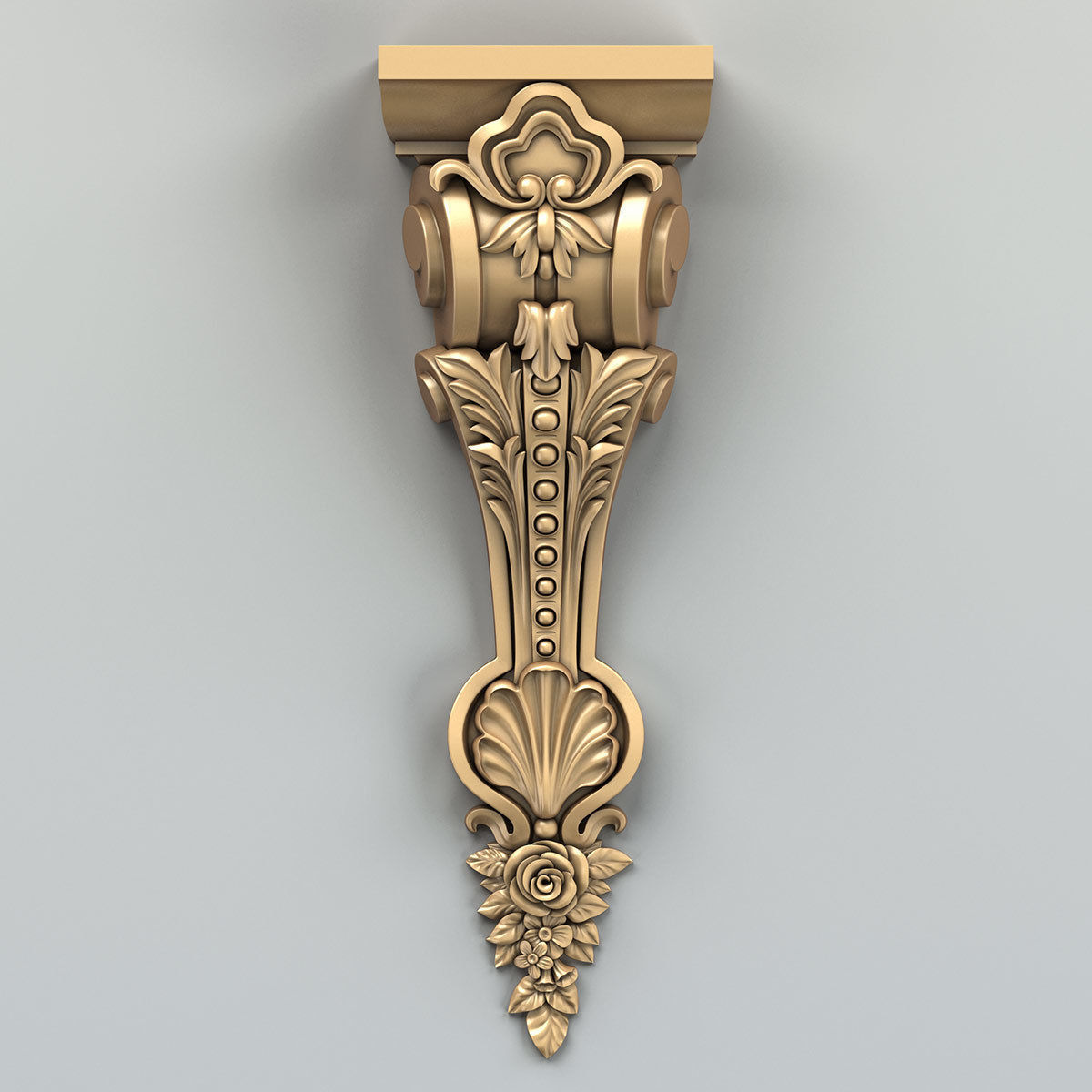 Corbel 014 3D model_1
