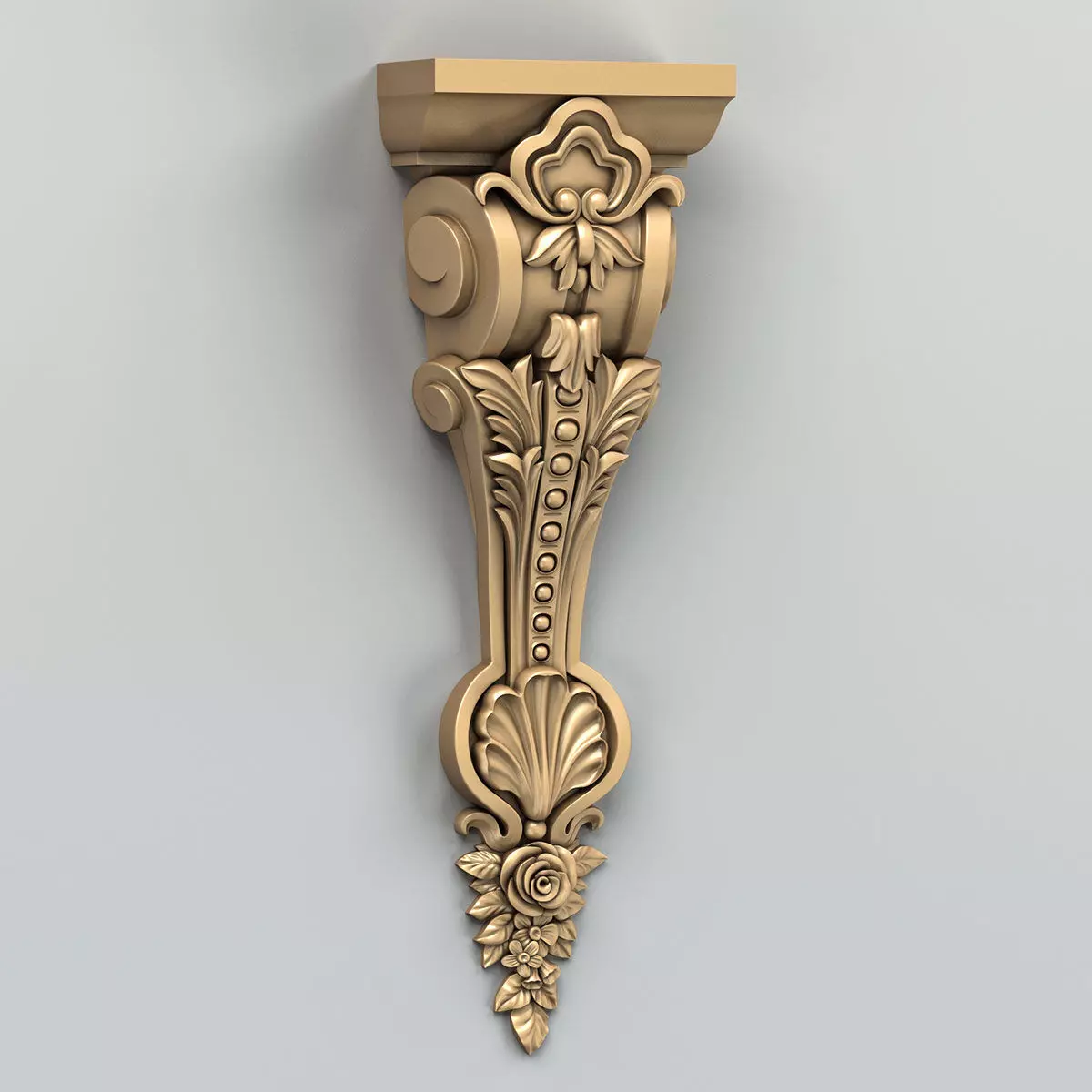 Corbel 014 3D model_0