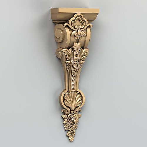 Corbel 014 3D model