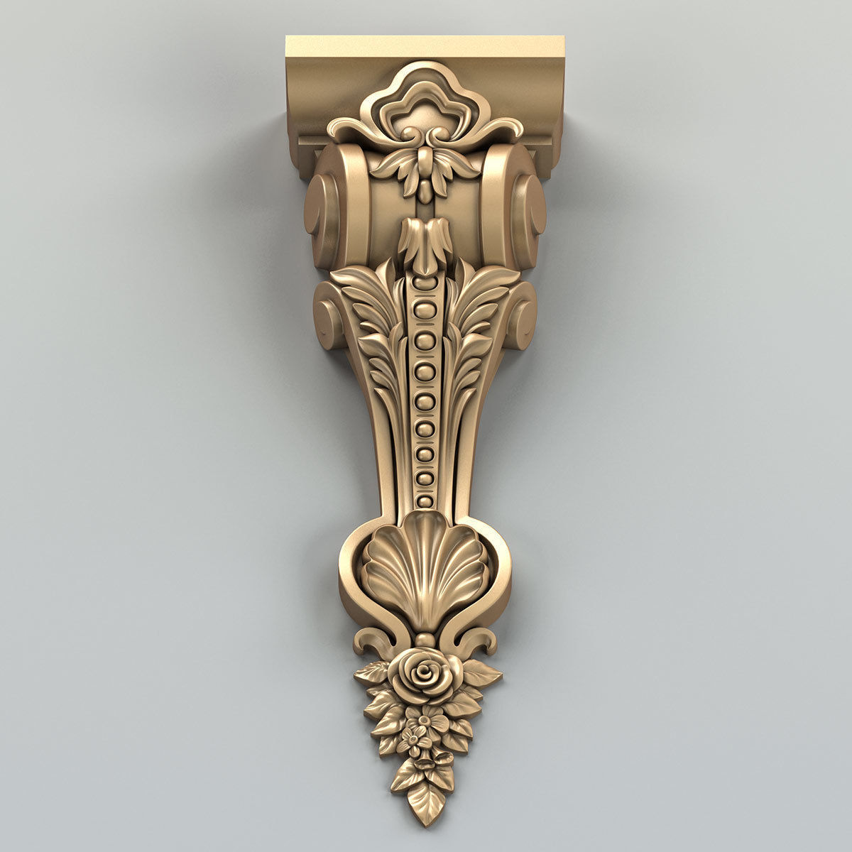 Corbel 014 3D model_3