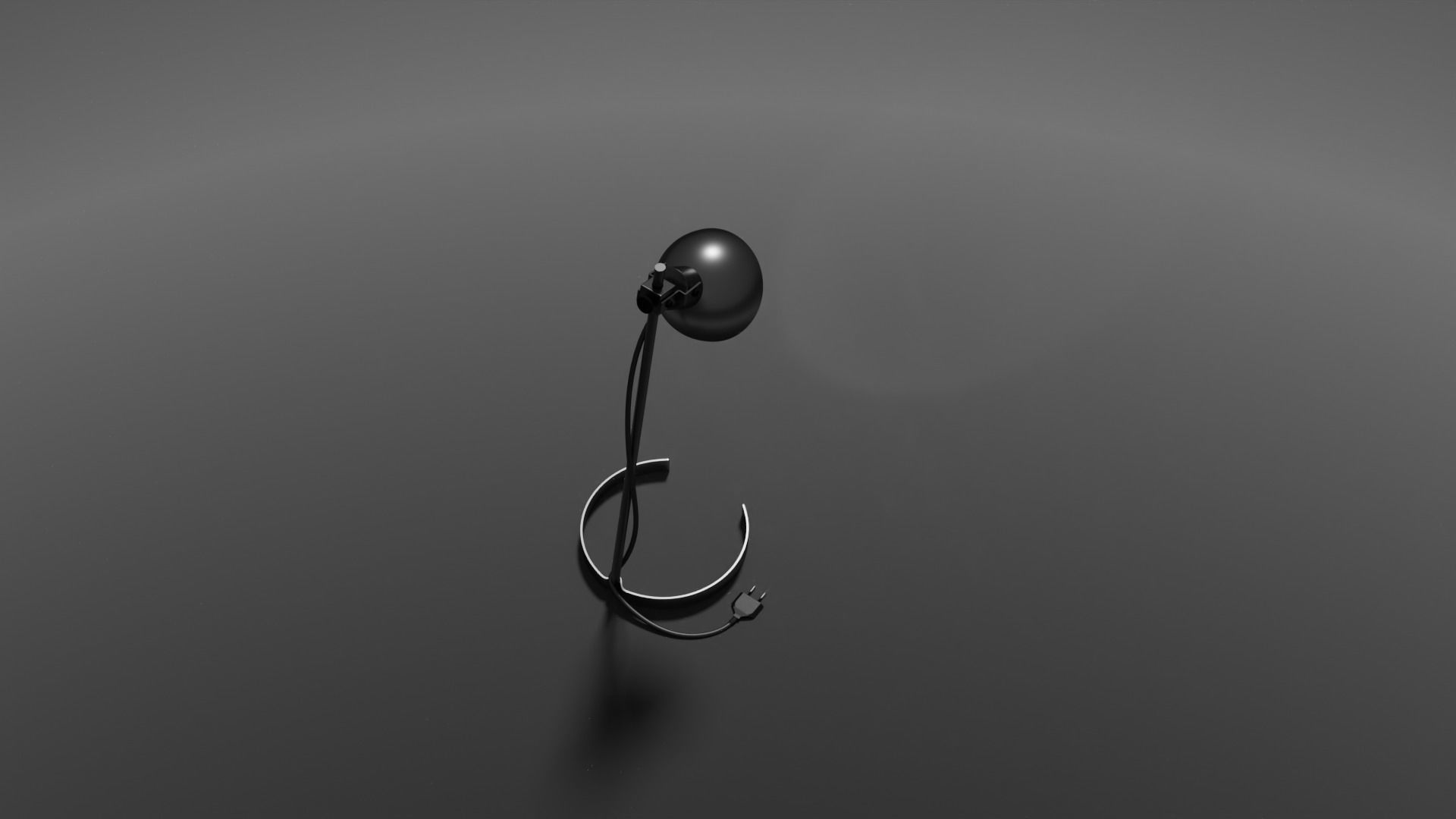 Desk Lamp Free 3D model_5