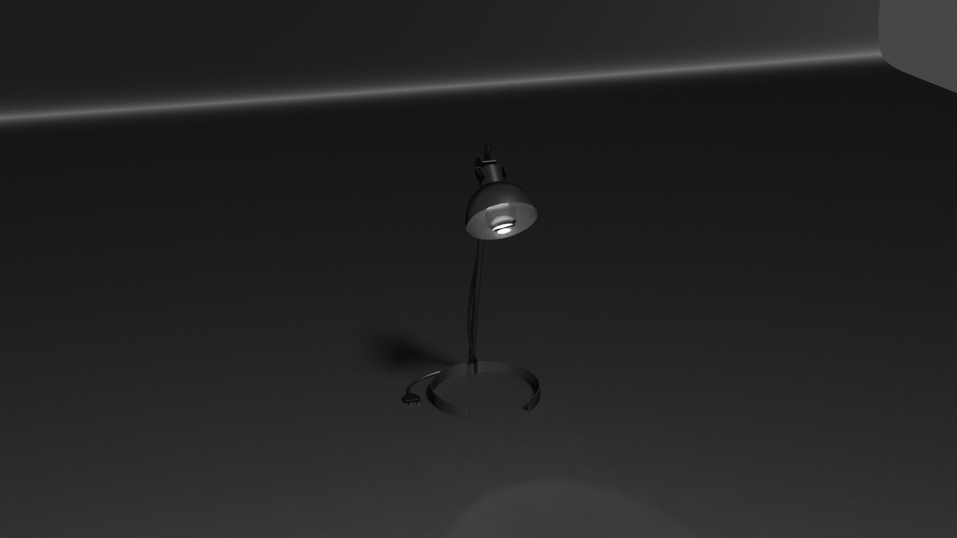 Desk Lamp Free 3D model_4