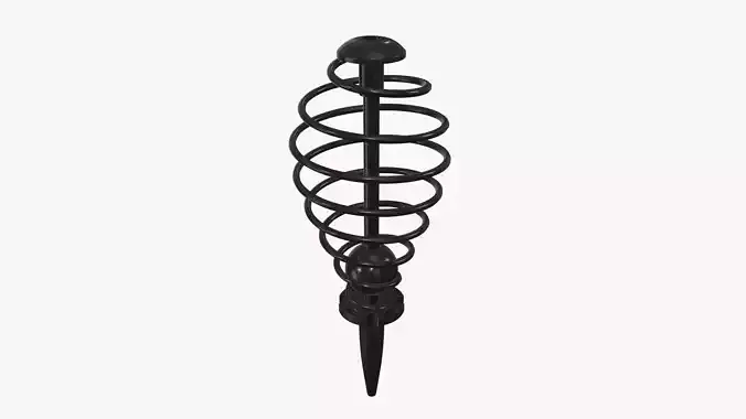 Fish feeder spring  3D model