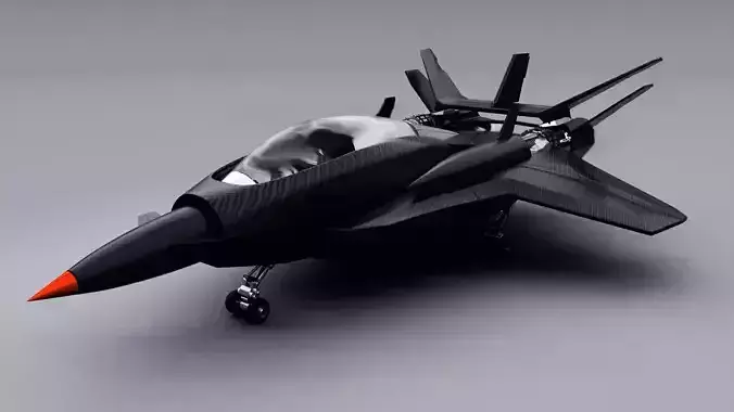 FX-100 Jet 3D model