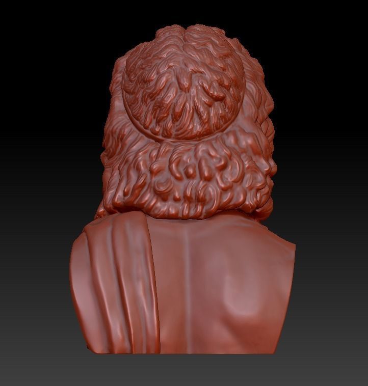 Zeus of Otricoli statue 3D print model_5