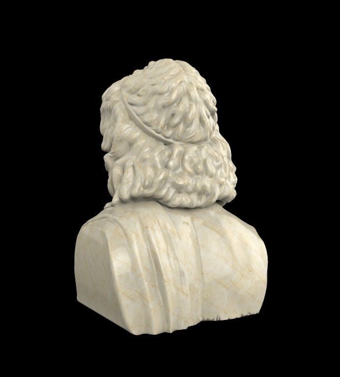 Zeus of Otricoli statue 3D print model_2