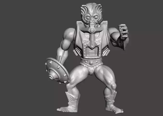 STINKOR MOTU VINTAGE ACTION FIGURE COMPLETE 3D print model