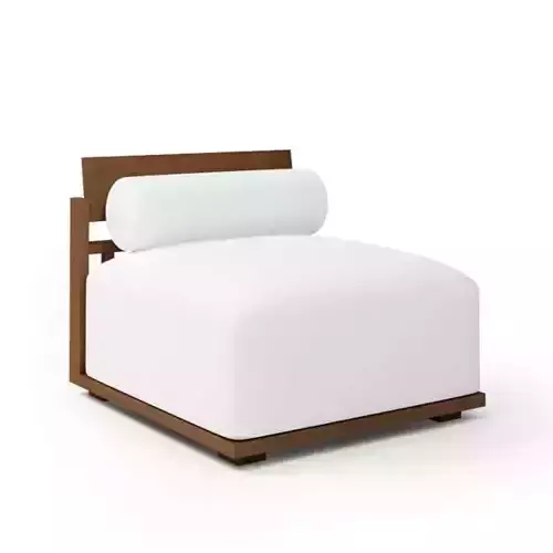 White modern armchair 102 am92