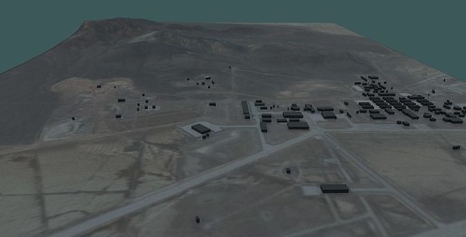 Area 51  Free low-poly 3D model