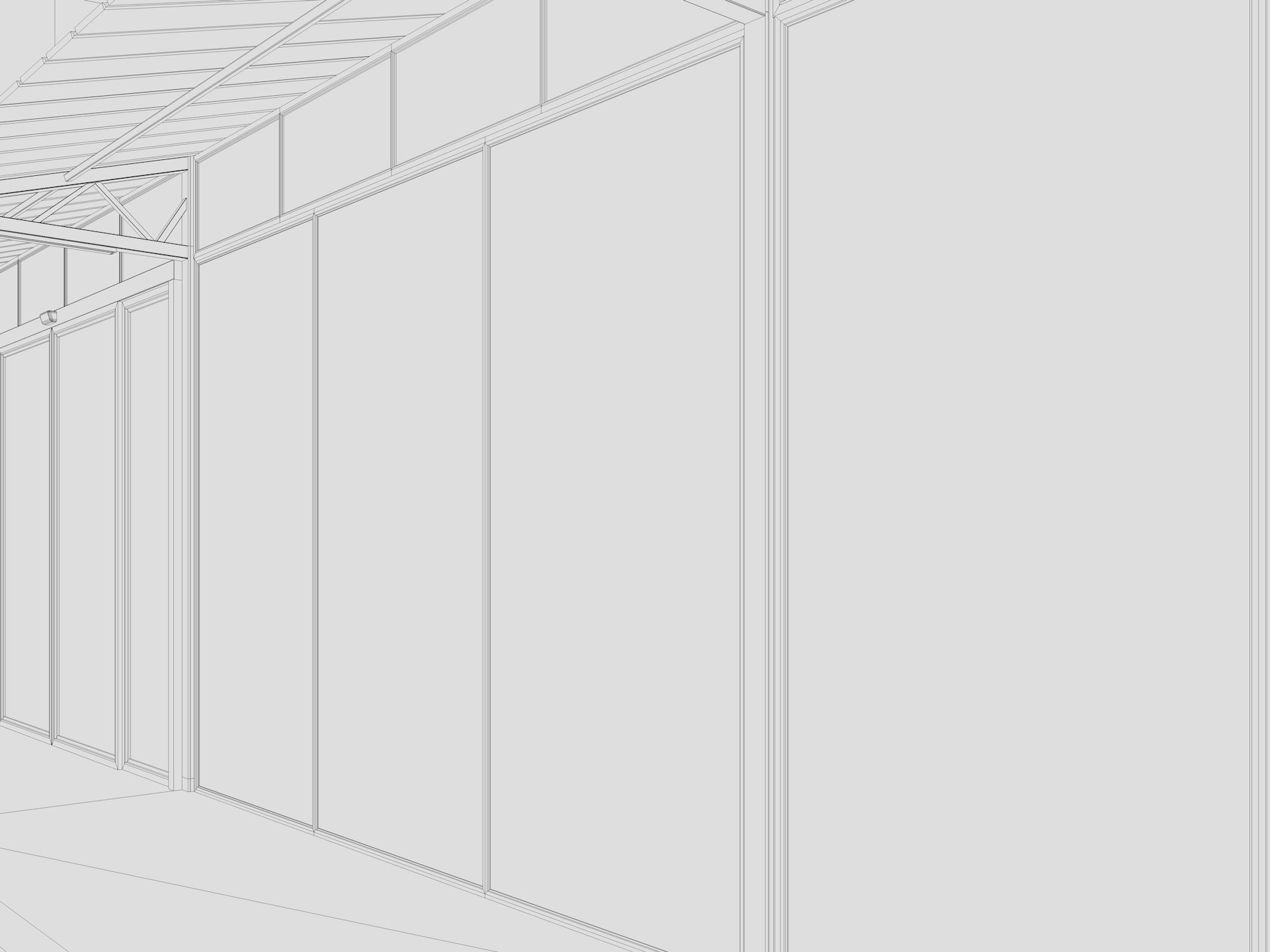 Modern Event Hall 3D model_22