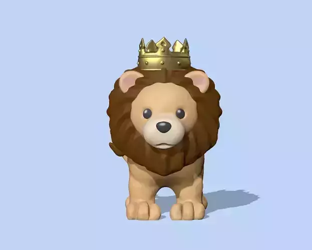 A cute Lion King to decorate and play
