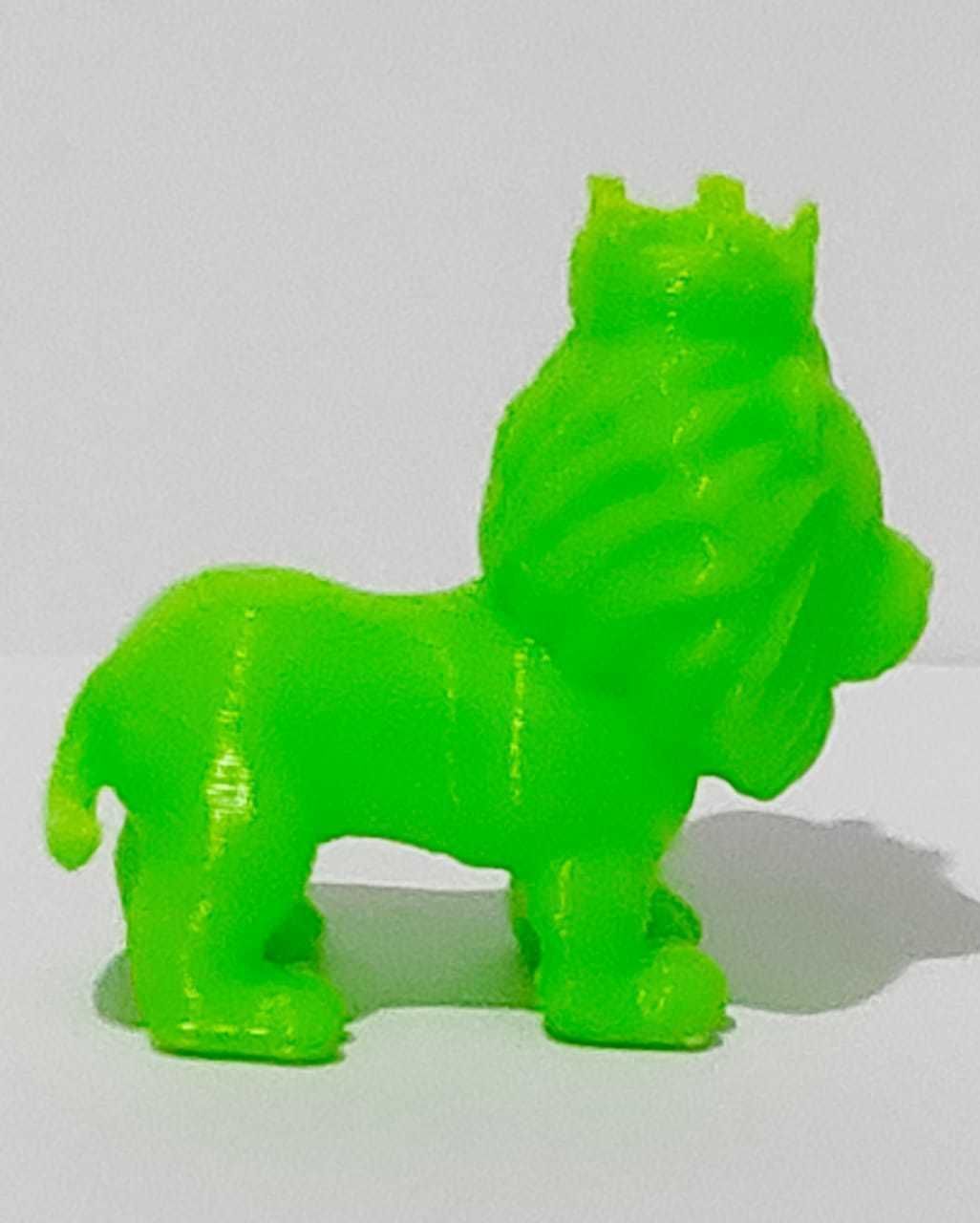 A cute Lion King to decorate and play 3D print model_4