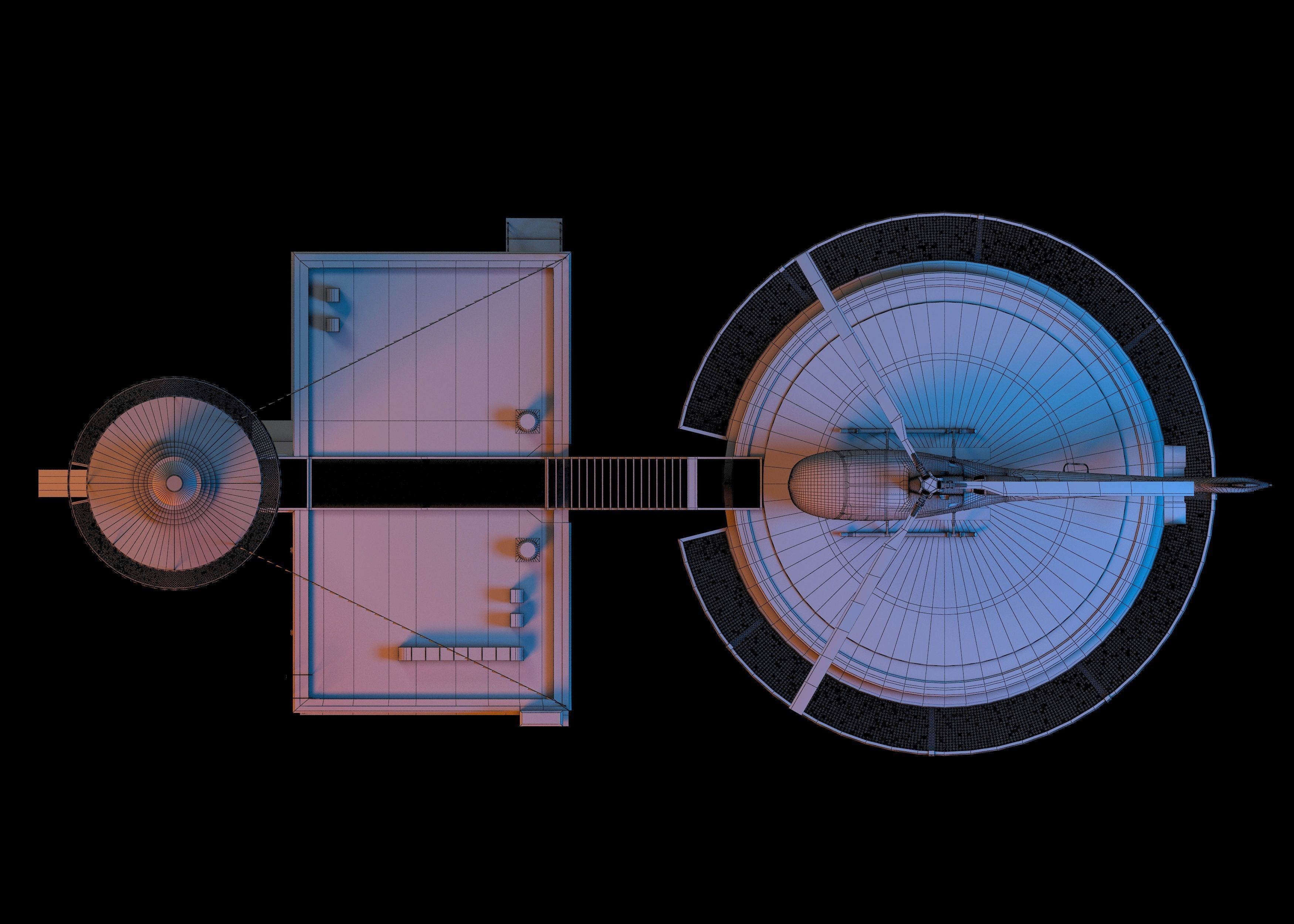 Lighthouse helicopter and 3D model_14