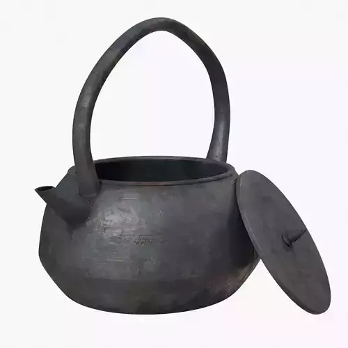 Cauldron iron teapot