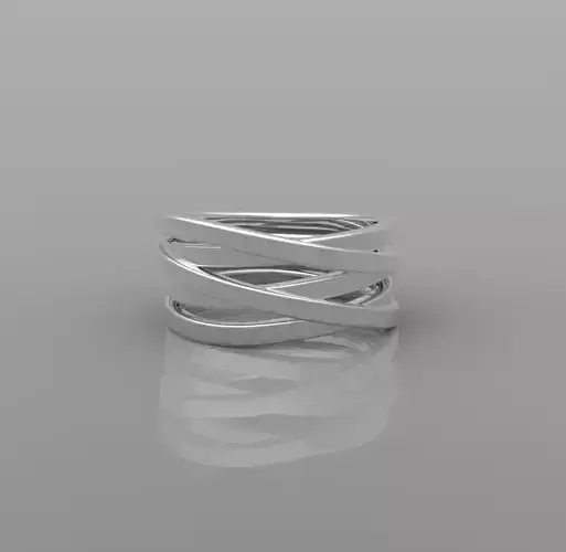 Polished Lines Ring