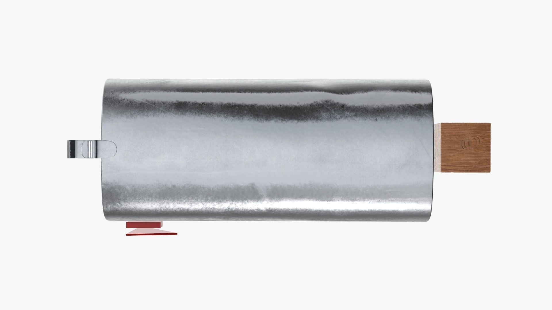 Mailbox classic 02 3D model_4