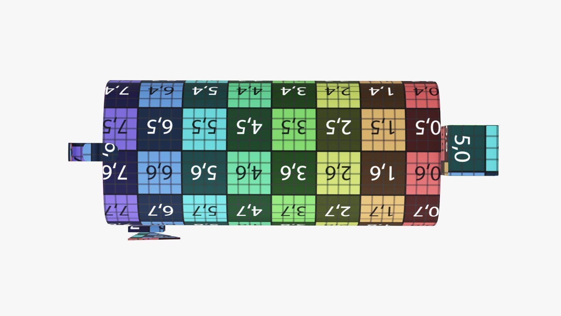 Mailbox classic 02 3D model_16