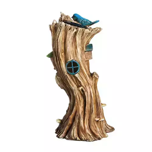 Lighted Fairy House Figurine