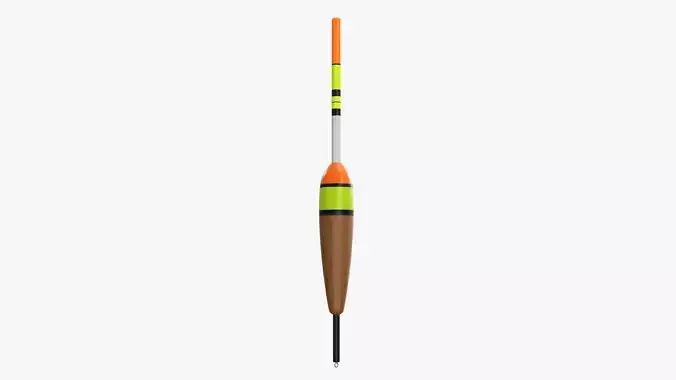 Float fishing 02 3D model