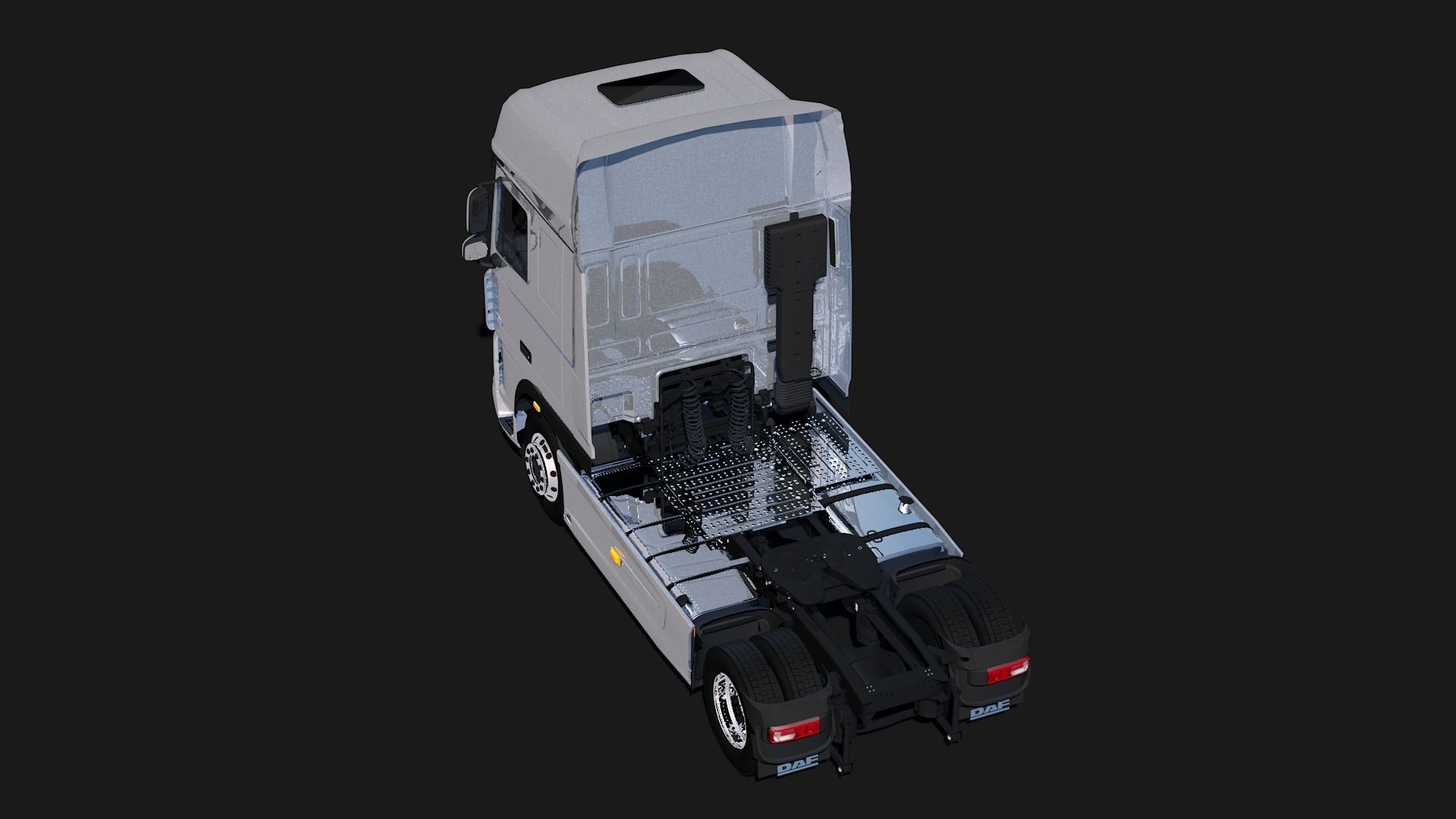 DAF 105 460 4X2 3D model_7