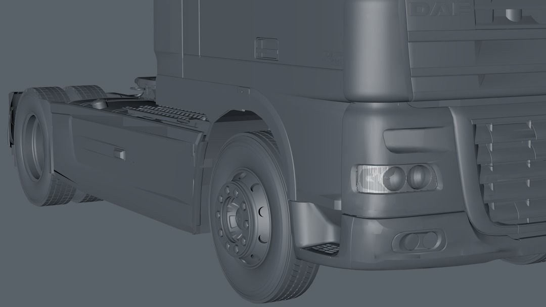 DAF 105 460 4X2 3D model_14