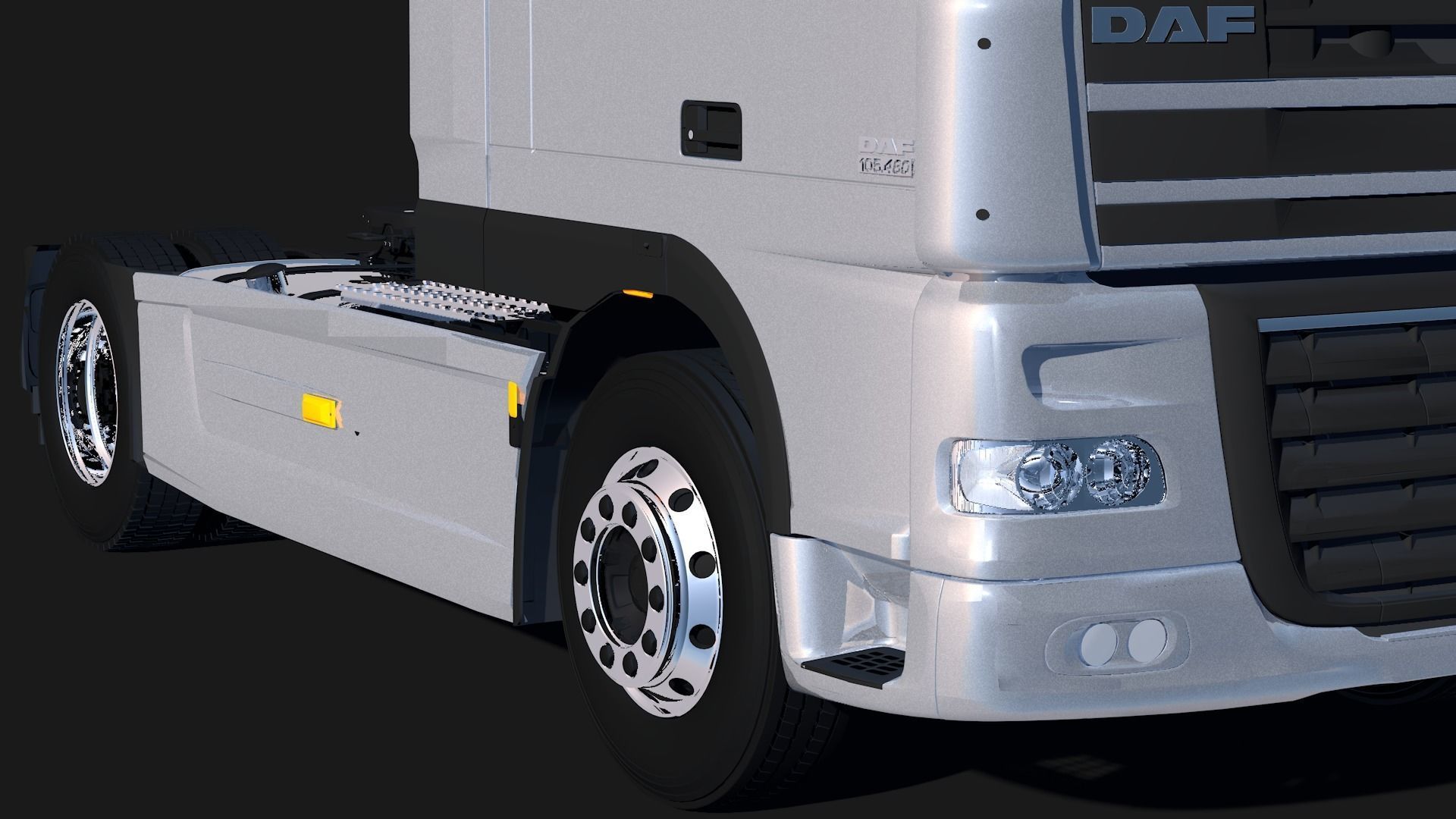 DAF 105 460 4X2 3D model_2