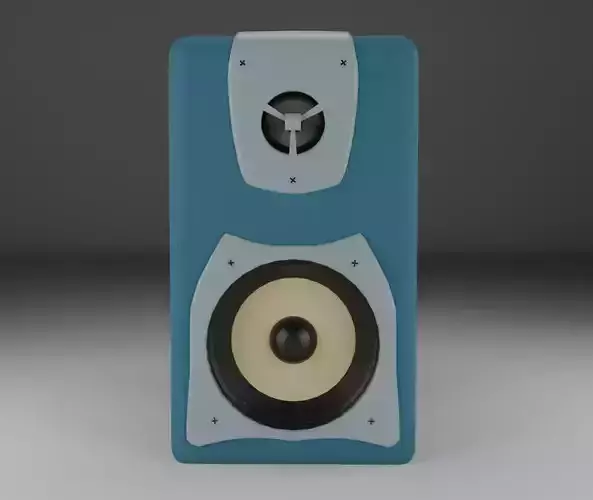 Speaker  Game-Ready  Low-Poly Game Ready  4K PBR Textures
