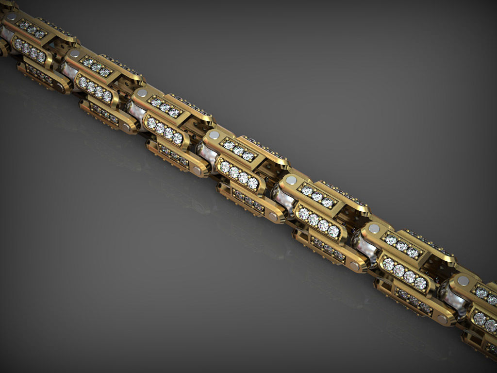 Chain Link 190 3D print model