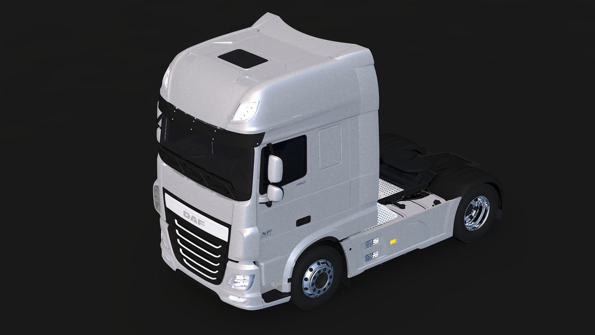 2018 DAF 106 XF EURO 6 4X2 3D model_4