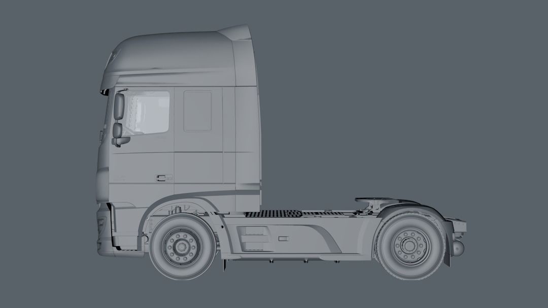 2018 DAF 106 XF EURO 6 4X2 3D model_17