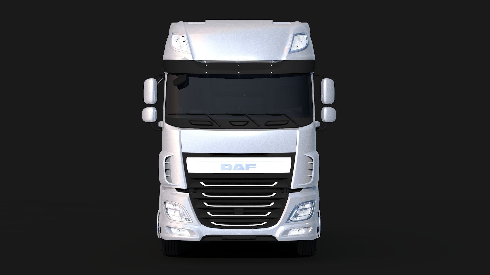 2018 DAF 106 XF EURO 6 4X2 3D model_3