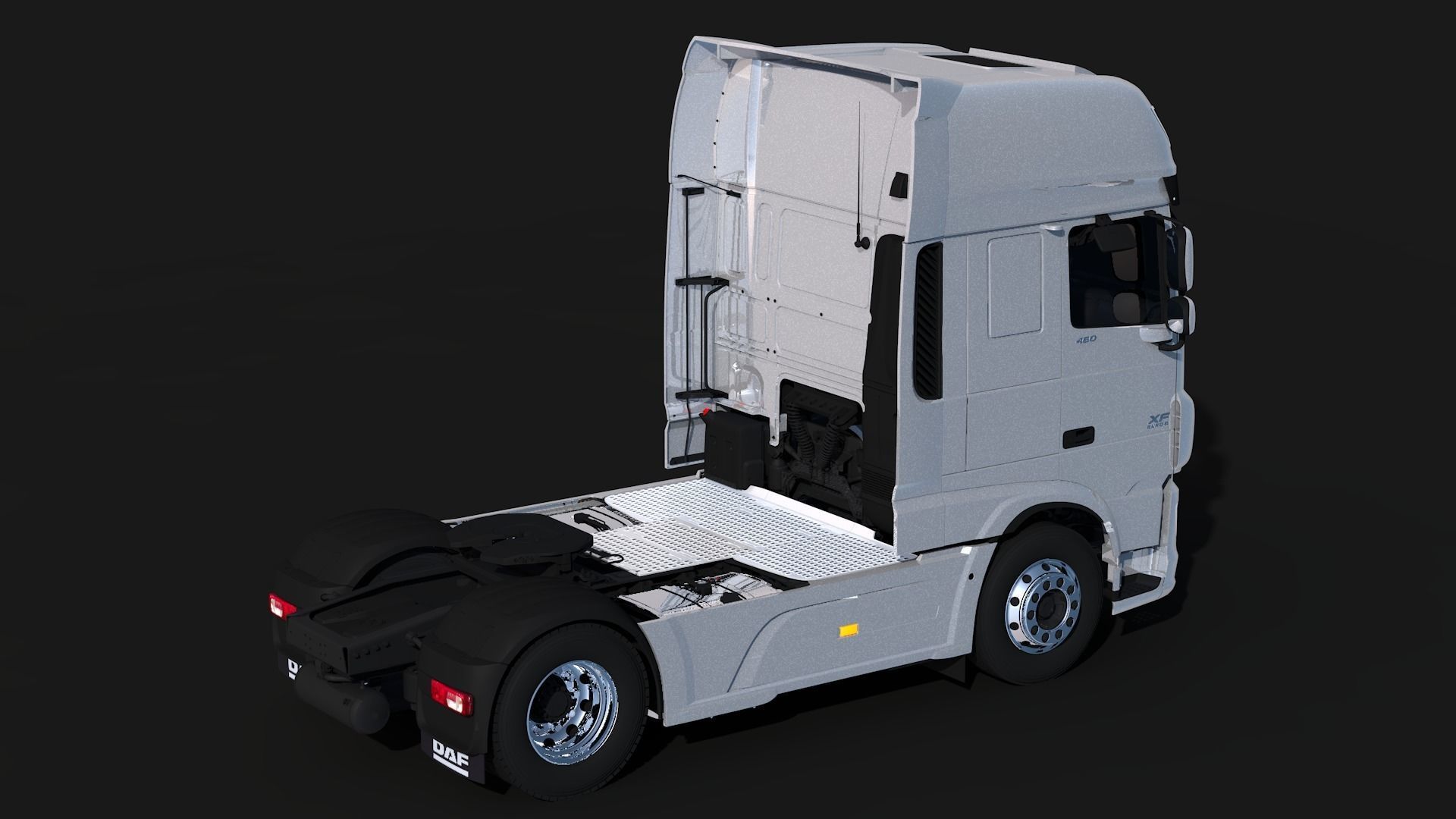 2018 DAF 106 XF EURO 6 4X2 3D model_9