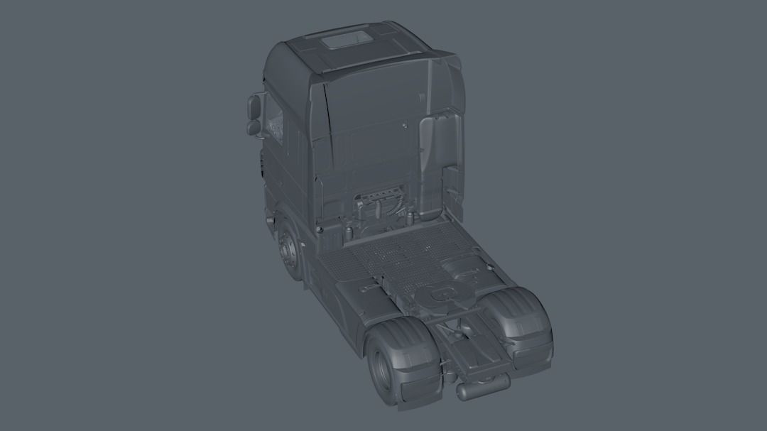 2018 DAF 106 XF EURO 6 4X2 3D model_19