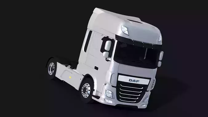 2018 DAF 106 XF EURO 6 4X2 3D model