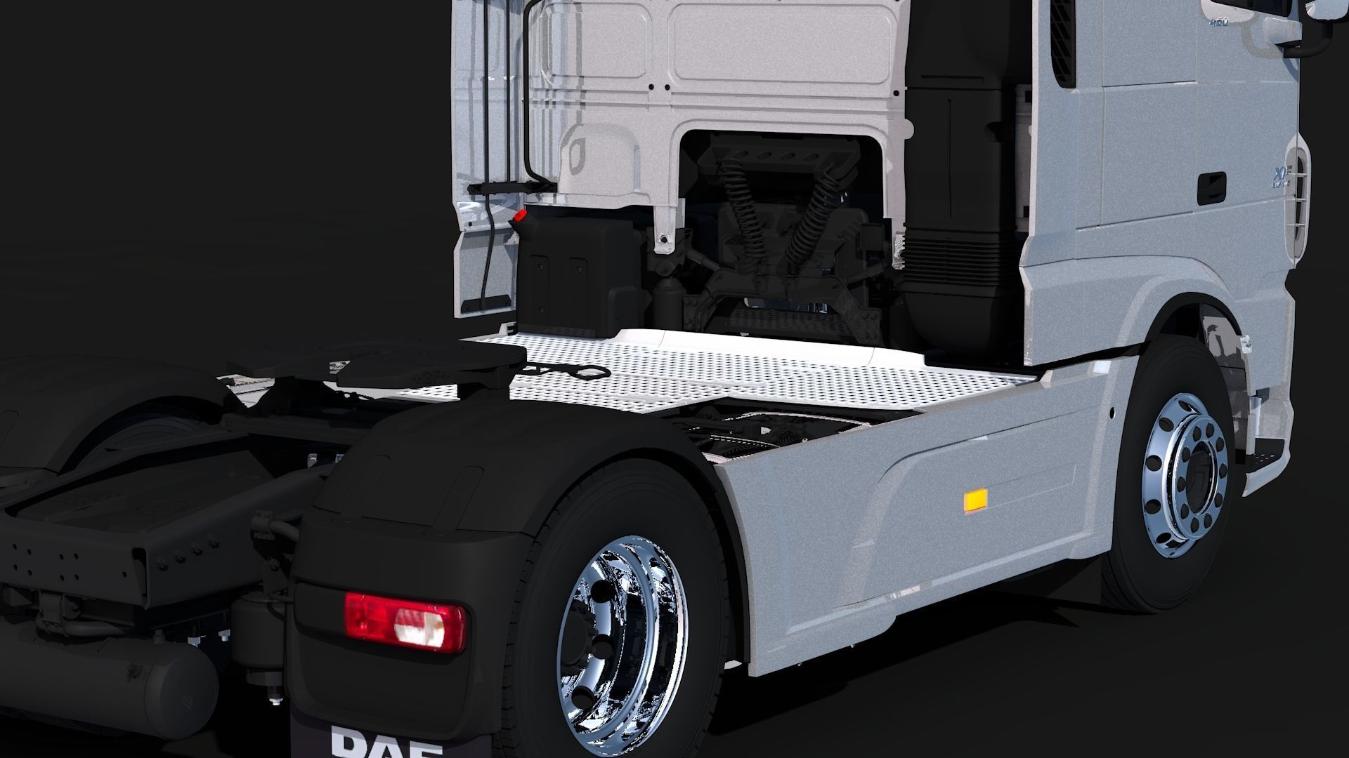 2018 DAF 106 XF EURO 6 4X2 3D model_10