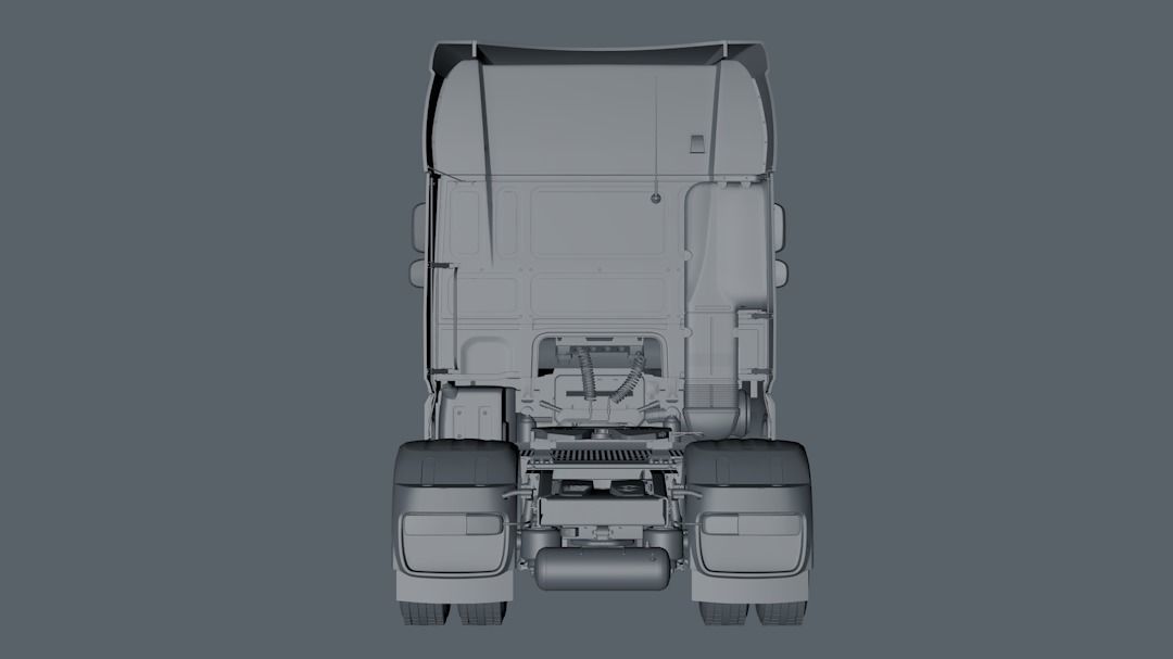 2018 DAF 106 XF EURO 6 4X2 3D model_20