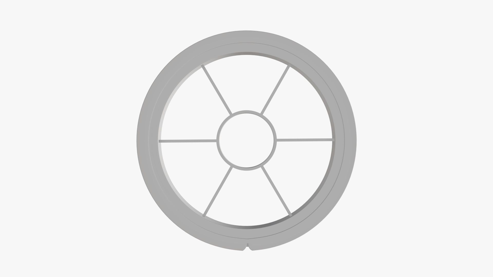 Fishing line with single spool 02 3D model_10