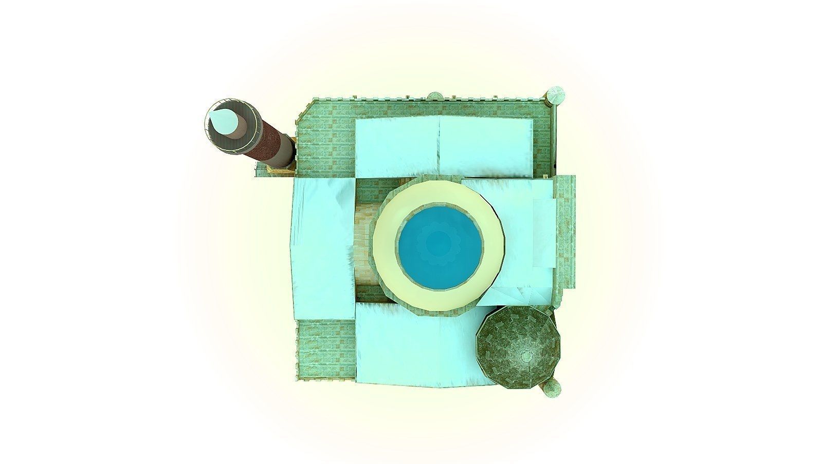 Cacabey Madrasa 3D model_2