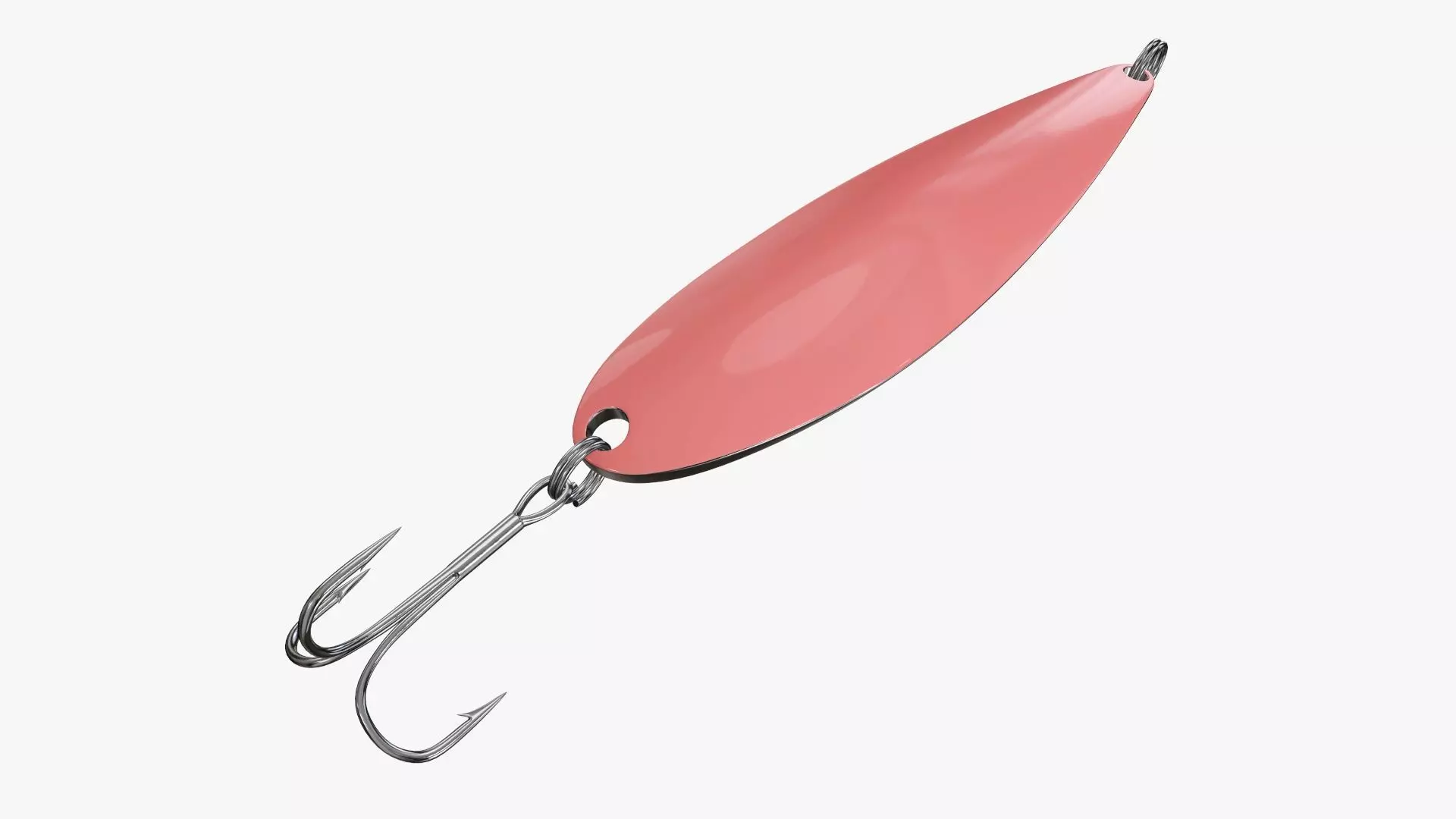 Fishing spoon bait 05 3D model_0