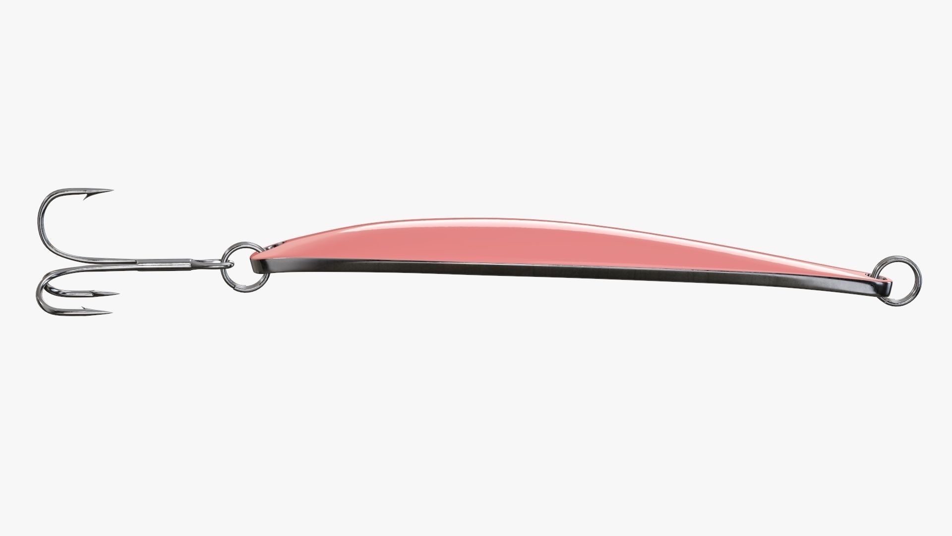 Fishing spoon bait 05 3D model_4