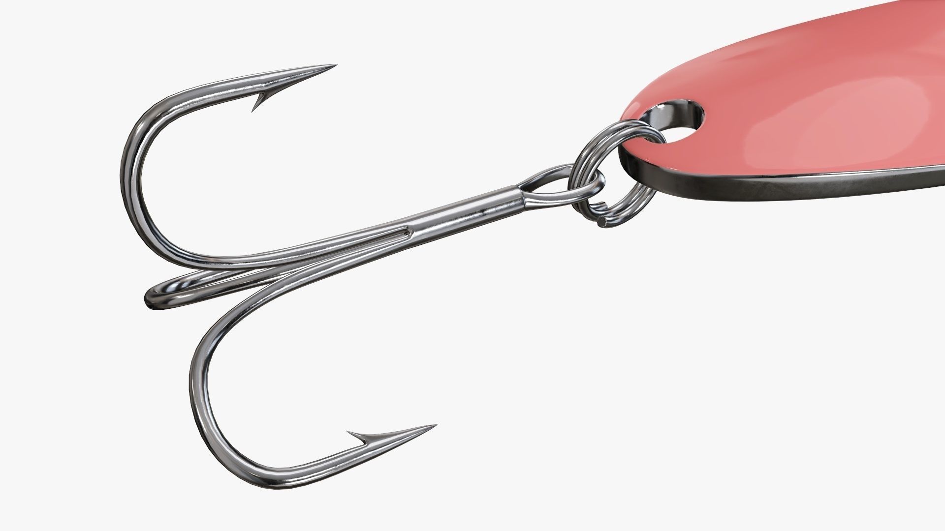 Fishing spoon bait 05 3D model_3